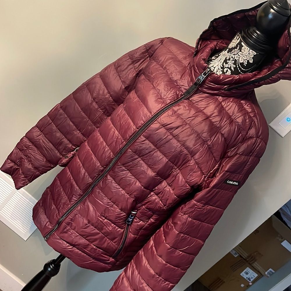 Calvin Klein PACKABLE Down Nylon Jacket NEW